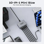 10-Port GaN Charging Station – Power All Your Tech at Once