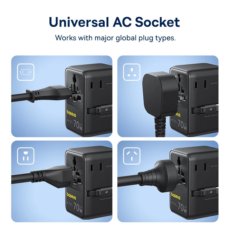 Universal Travel Adapter – One Charger for Every Trip