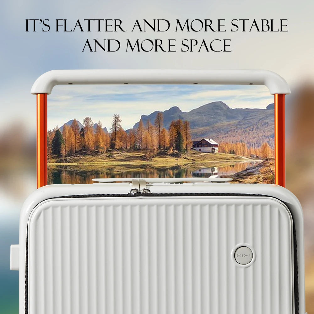 Laptop Carry-On Suitcase – Quick-Access Front Pocket