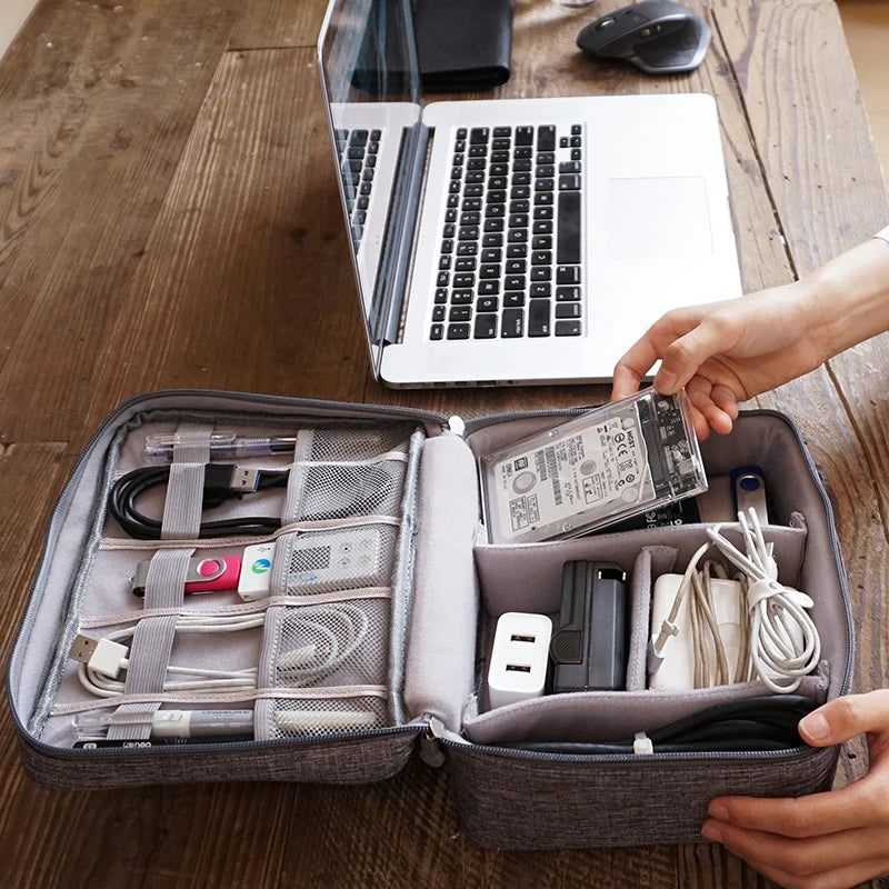 Travel Cable Organizer – Tangle-Free Tech Travel