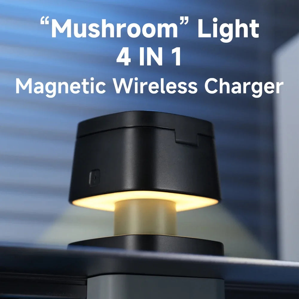 3-in-1 Magnetic Charger – Declutter Your Nightstand
