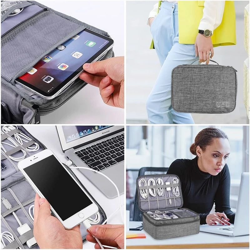 Travel Cable Organizer – Tangle-Free Tech Travel