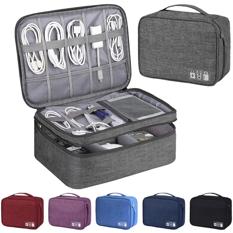 Travel Cable Organizer – Tangle-Free Tech Travel