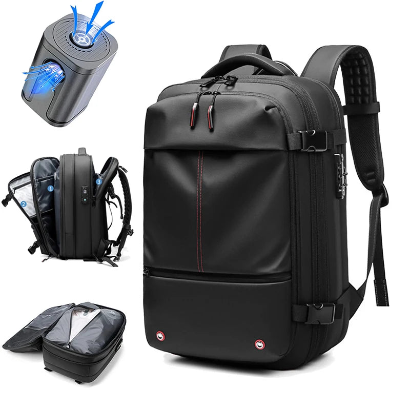 Vacuum Compression Backpack – Double Your Packing Space