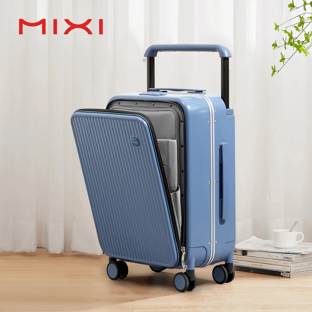 Laptop Carry-On Suitcase – Quick-Access Front Pocket