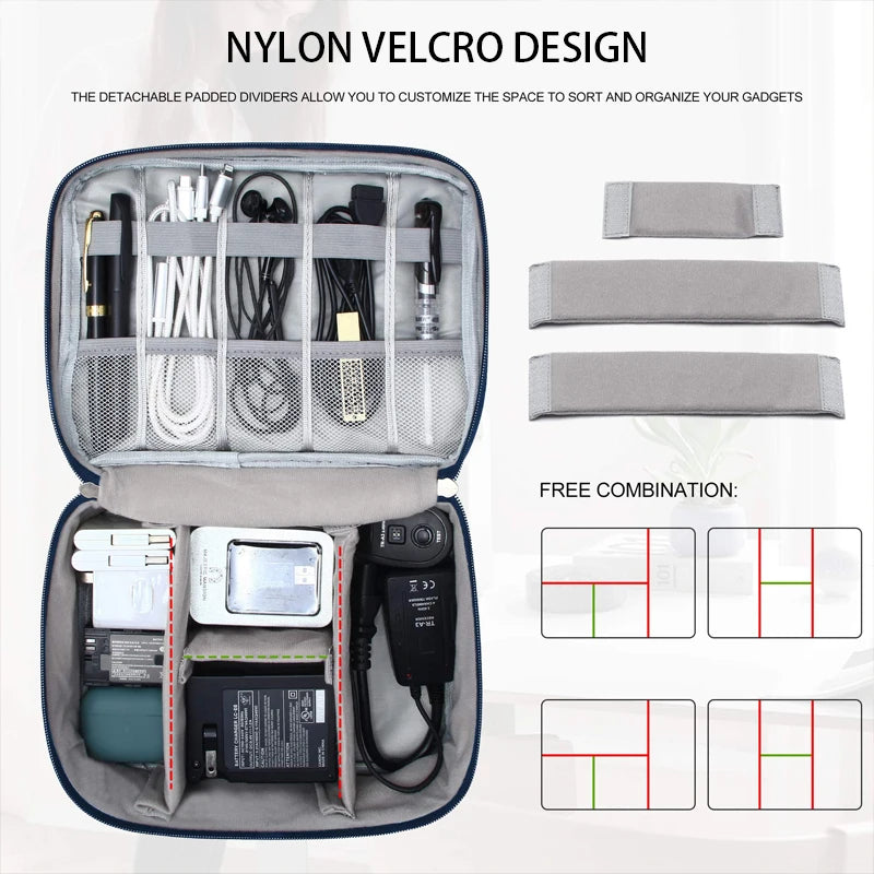 Travel Cable Organizer – Tangle-Free Tech Travel