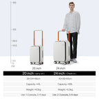 Laptop Carry-On Suitcase – Quick-Access Front Pocket
